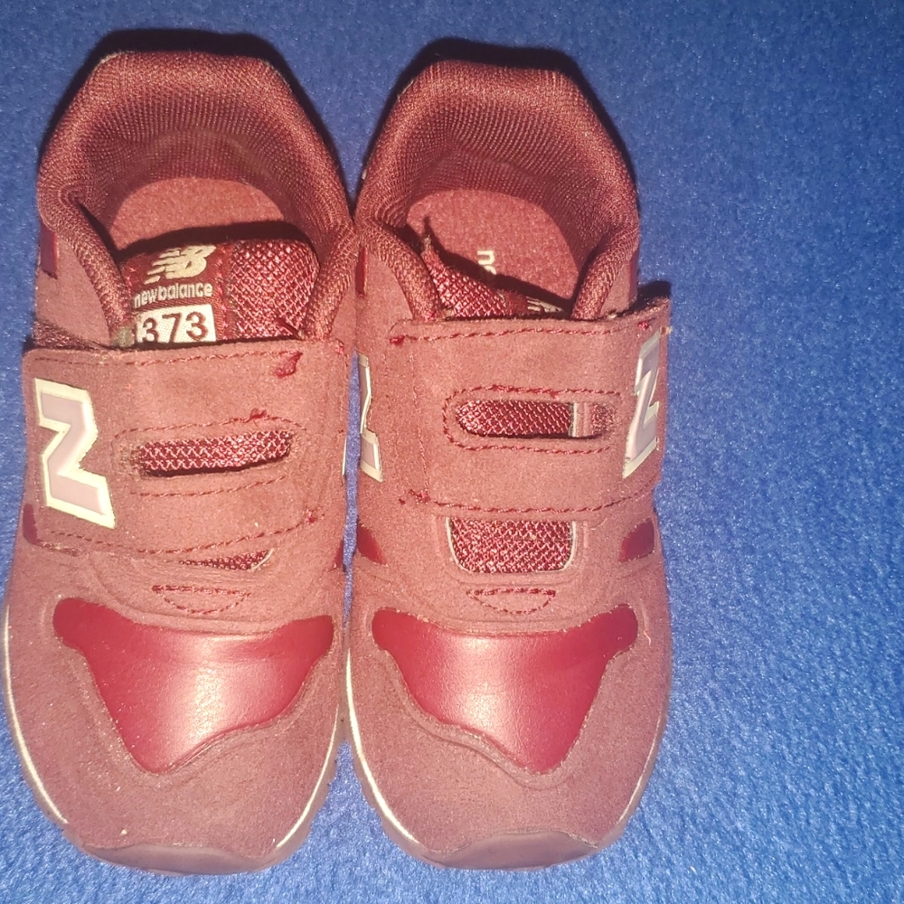 Burgundy and Pink New Balance